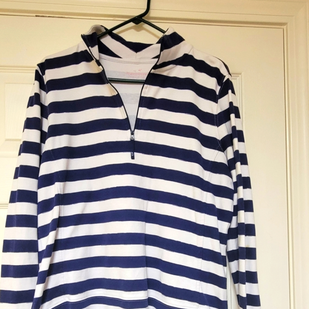 womens vinyard vine 1/4 zip sweatshirt